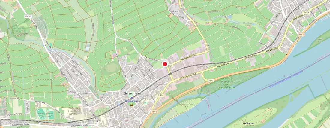 Karte: Industriestraße 4a, 65366 Geisenheim